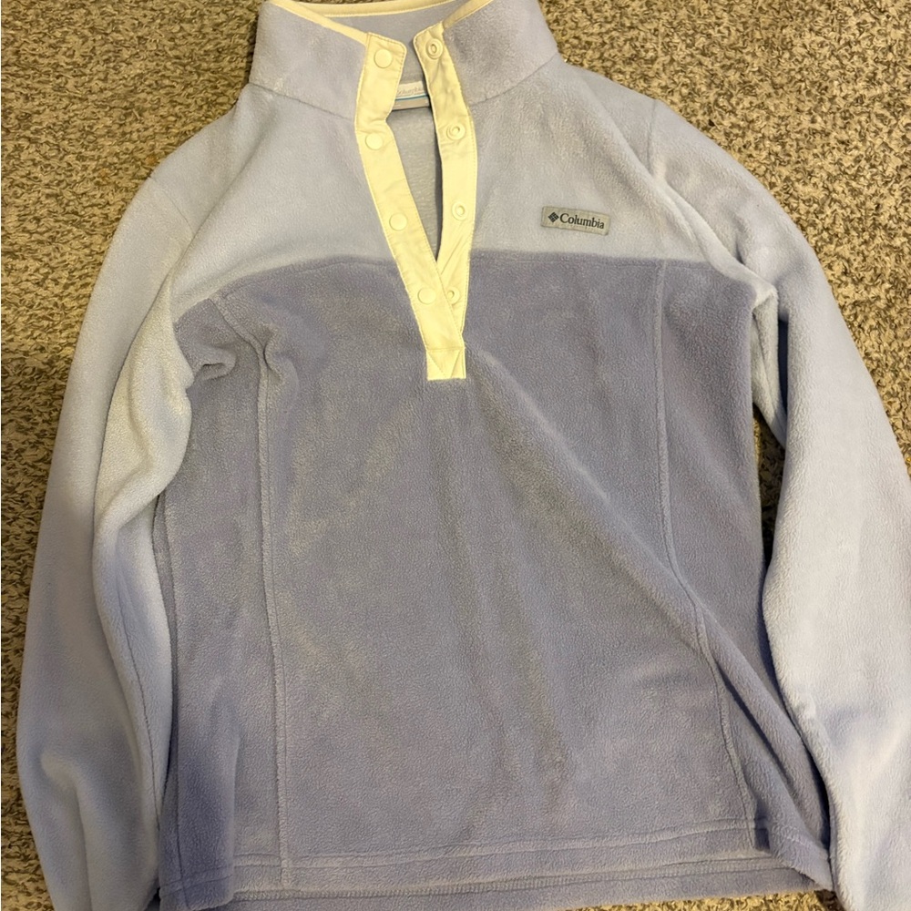 Columbia Light Purple Fleece Jacket